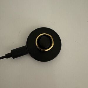 Oura Black and Gold Ring